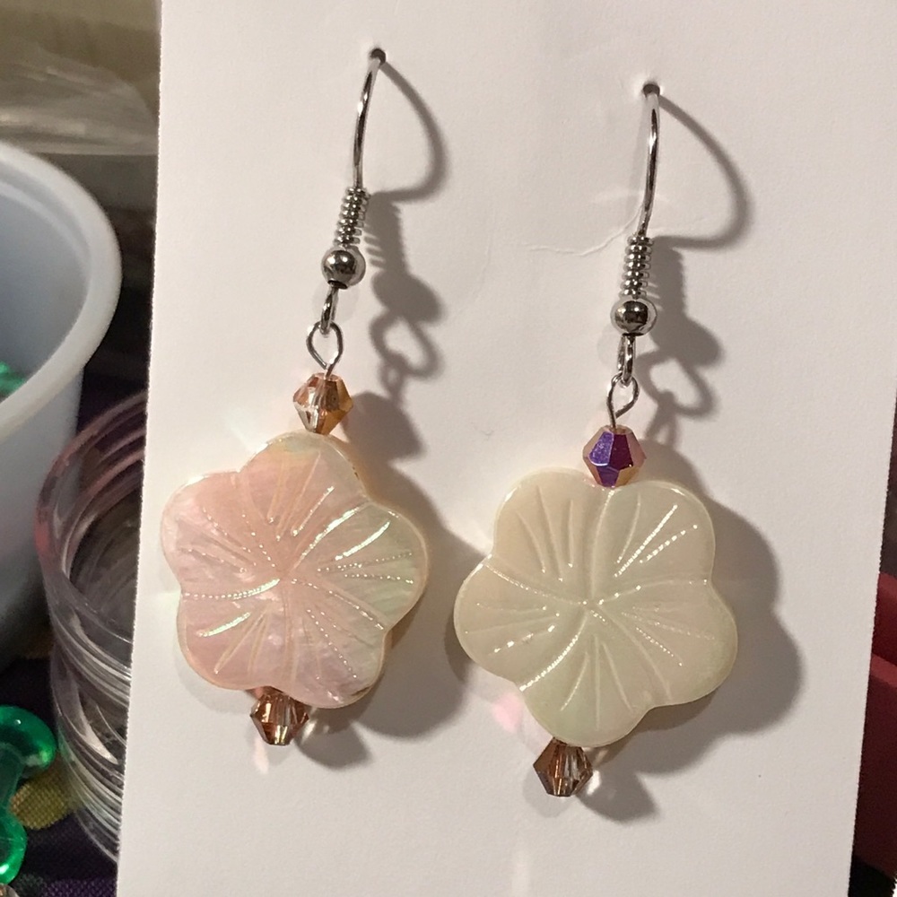 Handmade Mother of Pearl Earrings